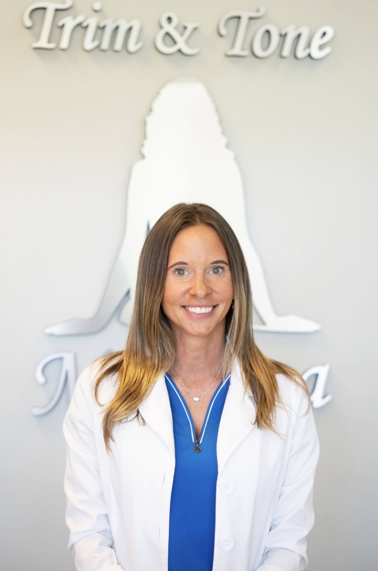 young Asian woman making cosmetology treatment skin injection, Mesotherapy of face beauty care